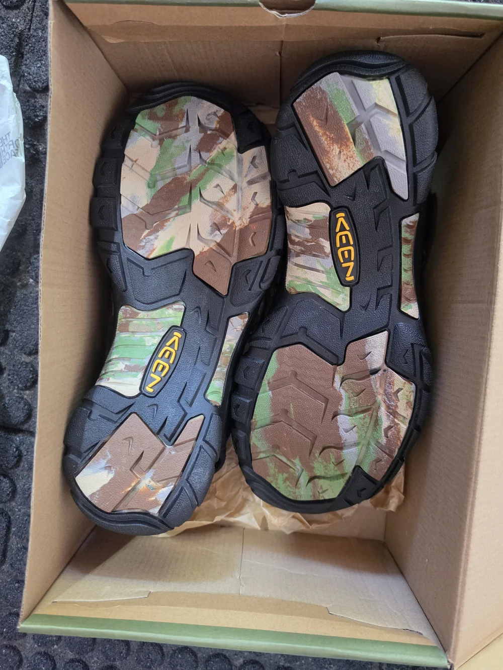 Mens Camouflage Sport Sandals - Camo